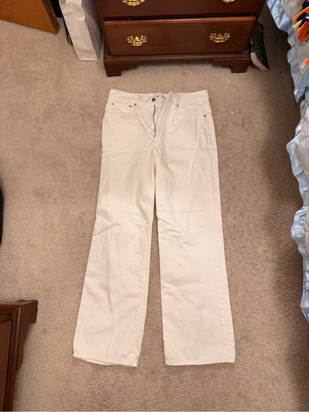 Aritzia Denim Forum The Farrah High Rise Wide Leg Jean